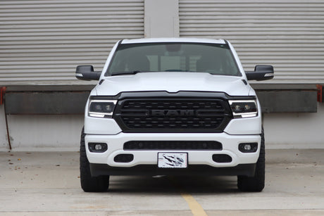 19-24 Ram 1500 (MK II 2500 Style) PRO-Series Halogen Projector Headlights Alpha-Black