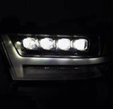 19-24 Ram 1500 NOVA-Series LED Projector Headlights Chrome