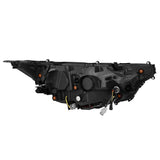 19-25 Toyota RAV4 (High Trim) NOVA-Series LED Projector Headlights Alpha-Black