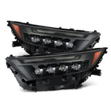 19-25 Toyota RAV4 (High Trim) NOVA-Series LED Projector Headlights Alpha-Black