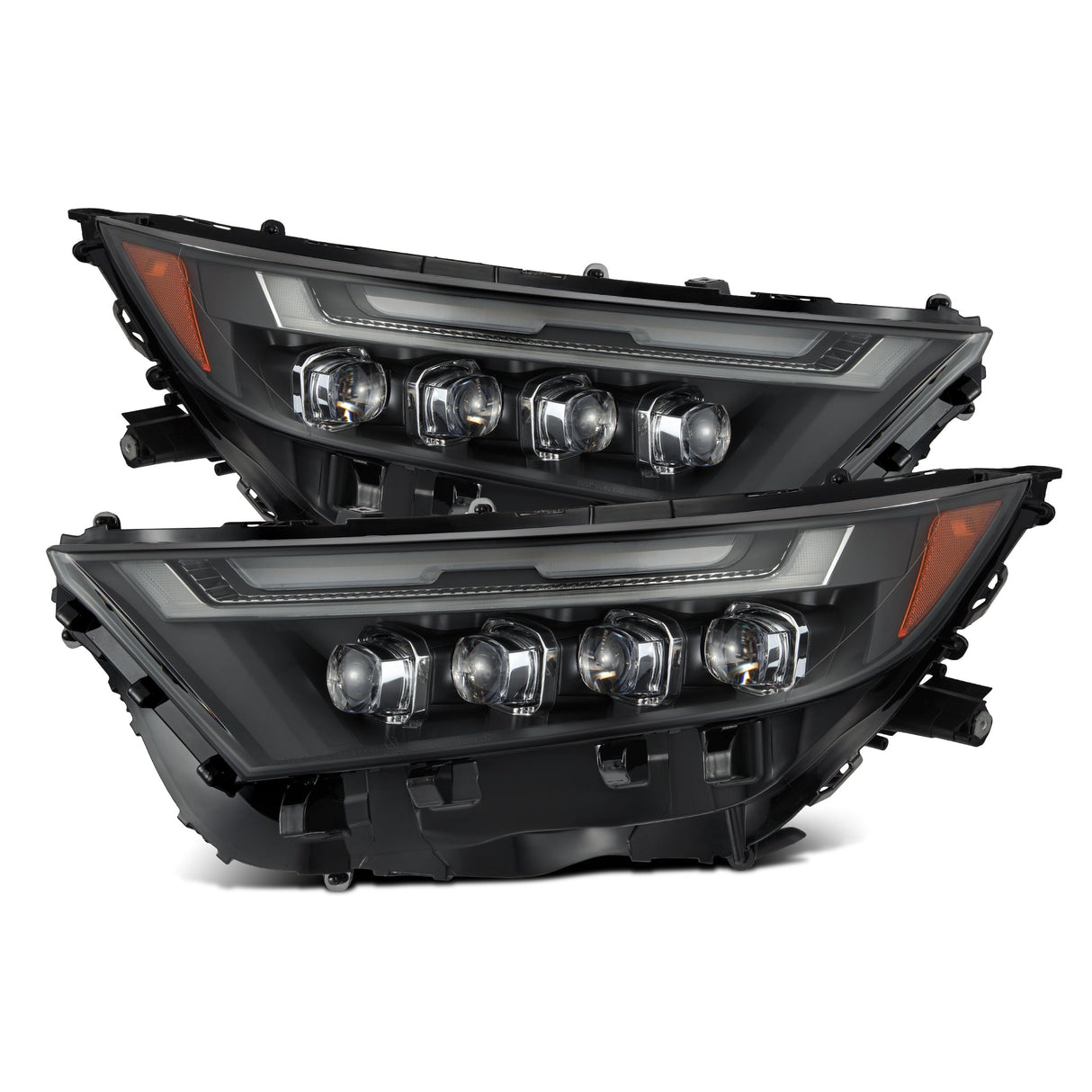 19-25 Toyota RAV4 (Low Trim) NOVA-Series LED Projector Headlights Black