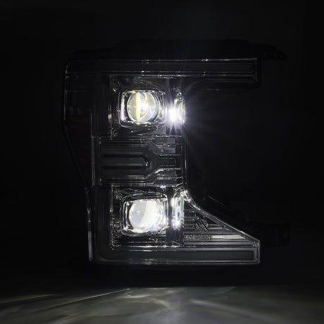 20-22 Ford Super Duty LUXX-Series LED Projector Headlights Chrome