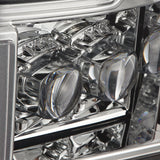 20-22 Ford Super Duty NOVA-Series LED Projector Headlights Chrome
