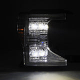 20-22 Ford Super Duty NOVA-Series LED Projector Headlights Chrome