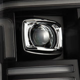 20-22 Ford Super Duty PRO-Series Halogen Projector Headlights Black