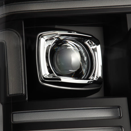 20-22 Ford Super Duty PRO-Series Halogen Projector Headlights Black