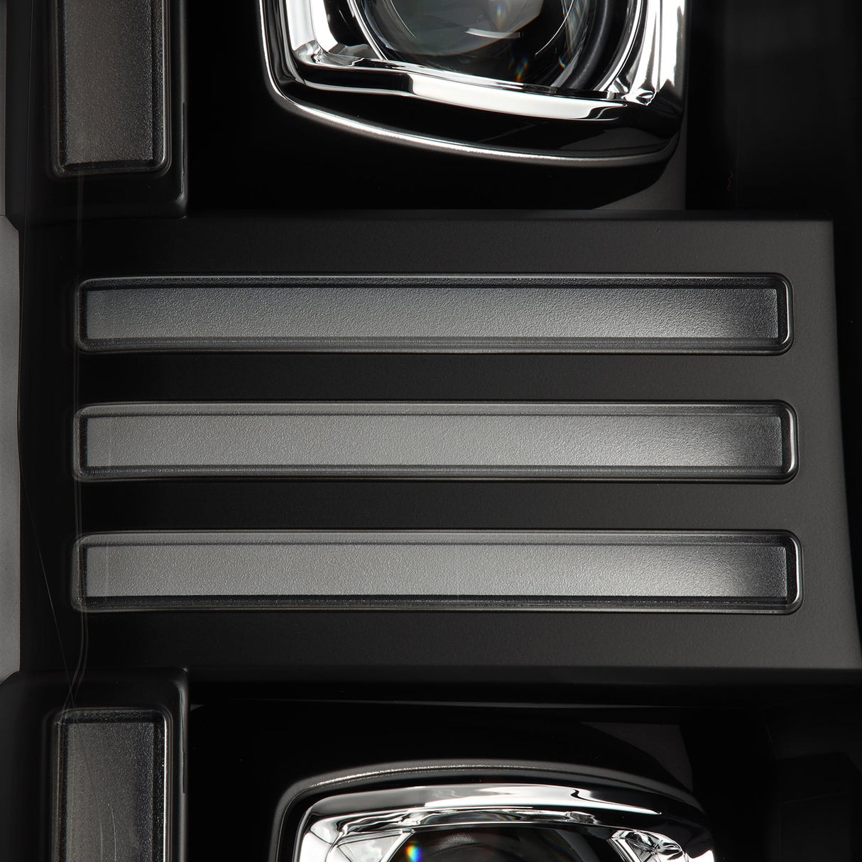 20-22 Ford Super Duty PRO-Series Halogen Projector Headlights Black