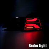 20-24 Tesla Model Y / 22-23 Model 3 (With Stock Amber Turn Signal) PRO-Series LED Tail Lights Jet Black
