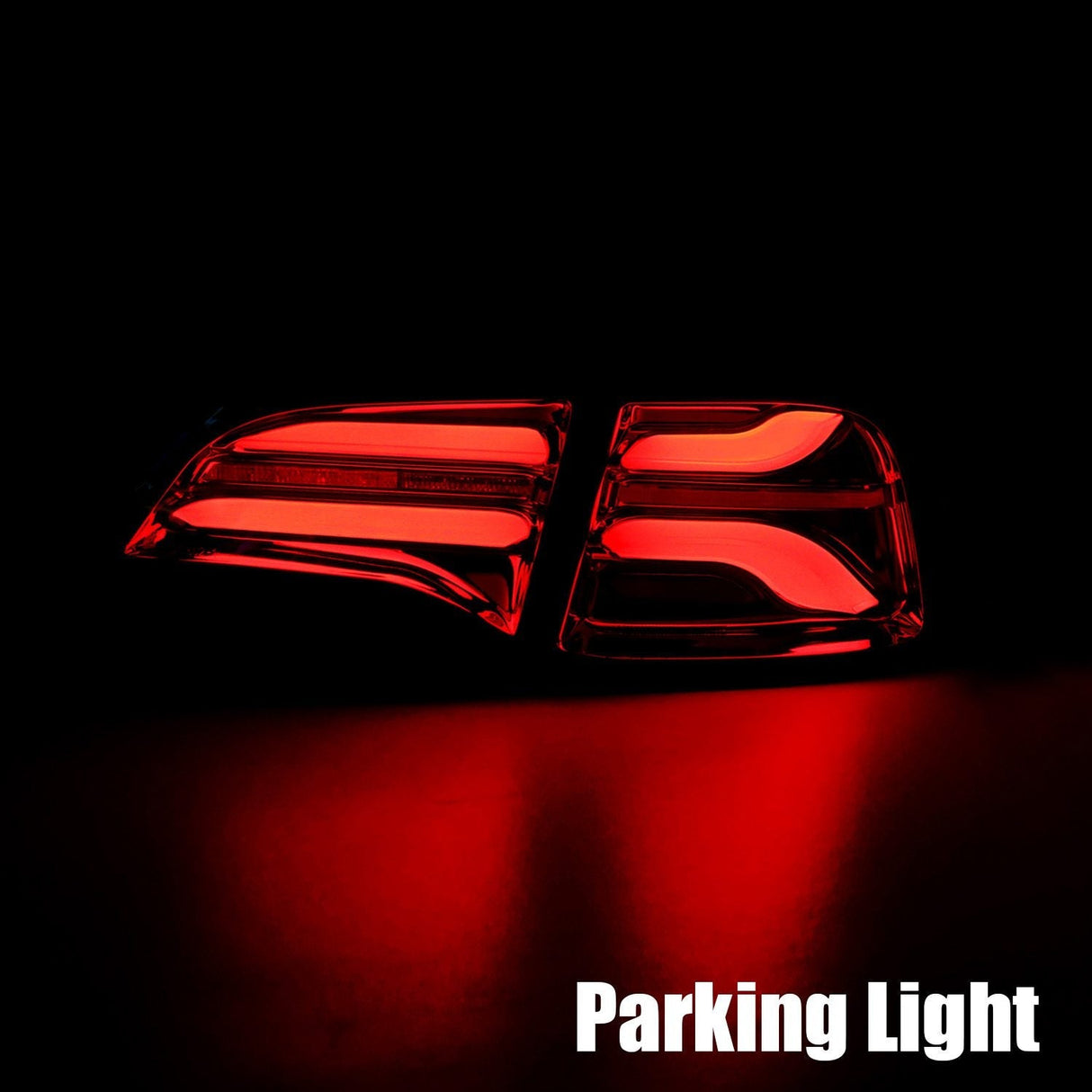 20-24 Tesla Model Y / 22-23 Model 3 (With Stock Amber Turn Signal) PRO-Series LED Tail Lights Red Smoke
