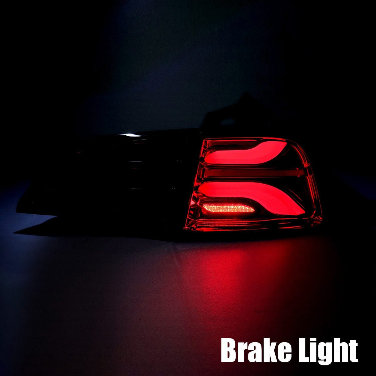 20-24 Tesla Model Y / 22-23 Model 3 (With Stock Amber Turn Signal) PRO-Series LED Tail Lights Red Smoke