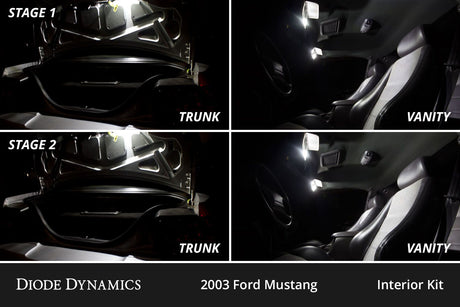 Interior LED Conversion Kit for 1994-2004 Ford Mustang