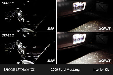 Interior LED Conversion Kit for 2005-2009 Ford Mustang