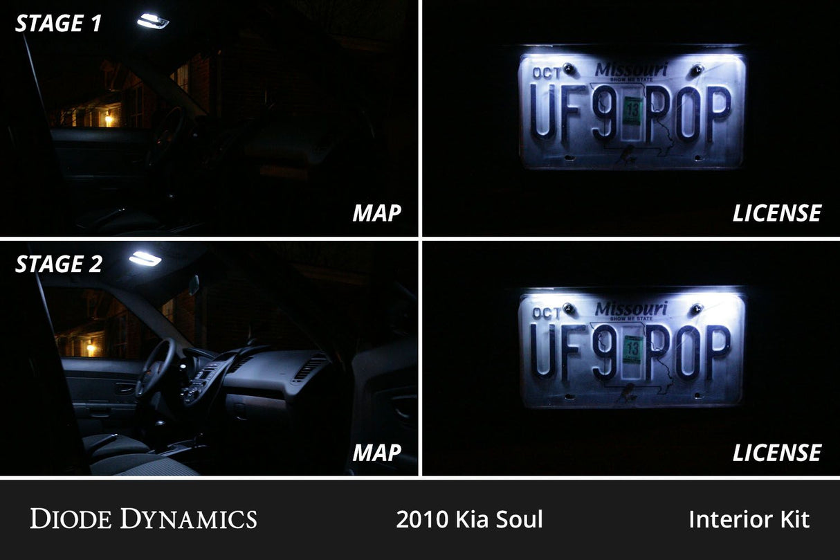 Interior LED Conversion Kit for 2010-2013 Kia Soul