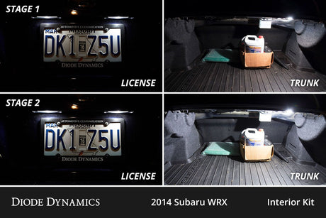 Interior LED Conversion Kit for 2008-2014 Subaru WRX