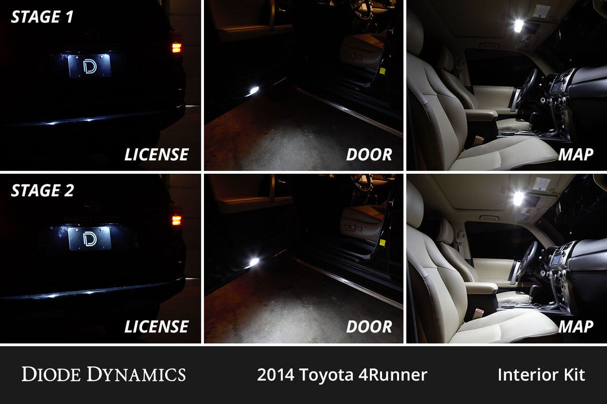 Interior LED Conversion Kit for 2010-2024 Toyota 4Runner