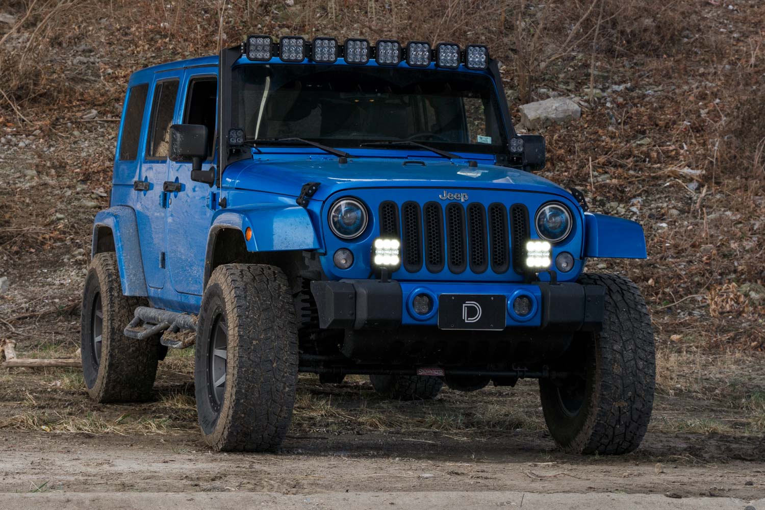 Stage Series Bumper Bracket Kit for 2007-2018 Jeep JK Wrangler