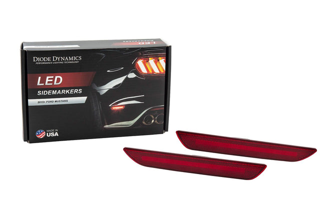 LED Sidemarkers for 2015-2023 Ford Mustang (pair)
