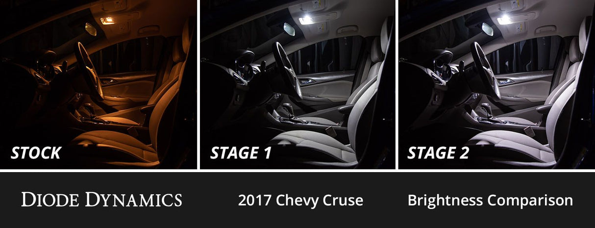 Interior LED Conversion Kit for 2011-2015 Chevrolet Cruze