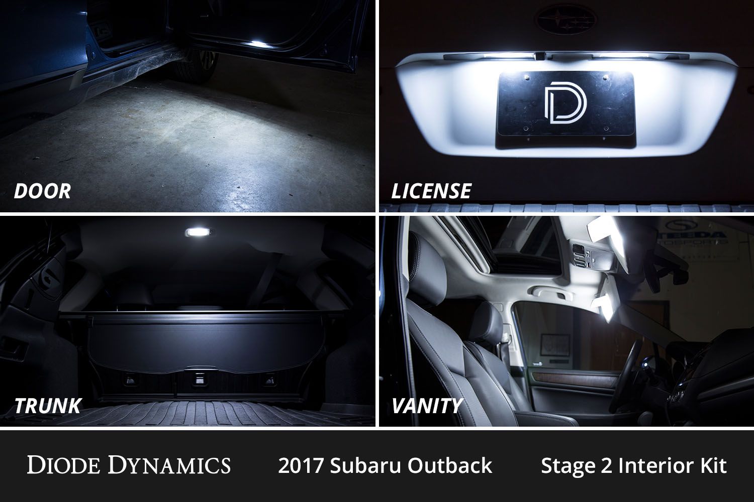 Interior LED Conversion Kit for 2015-2019 Subaru Outback