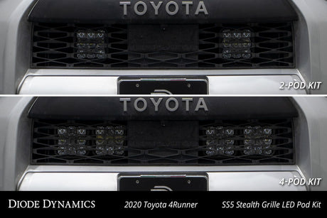 SS5 Stealth Grille LED Pod Kit for 2014-2024 Toyota 4Runner