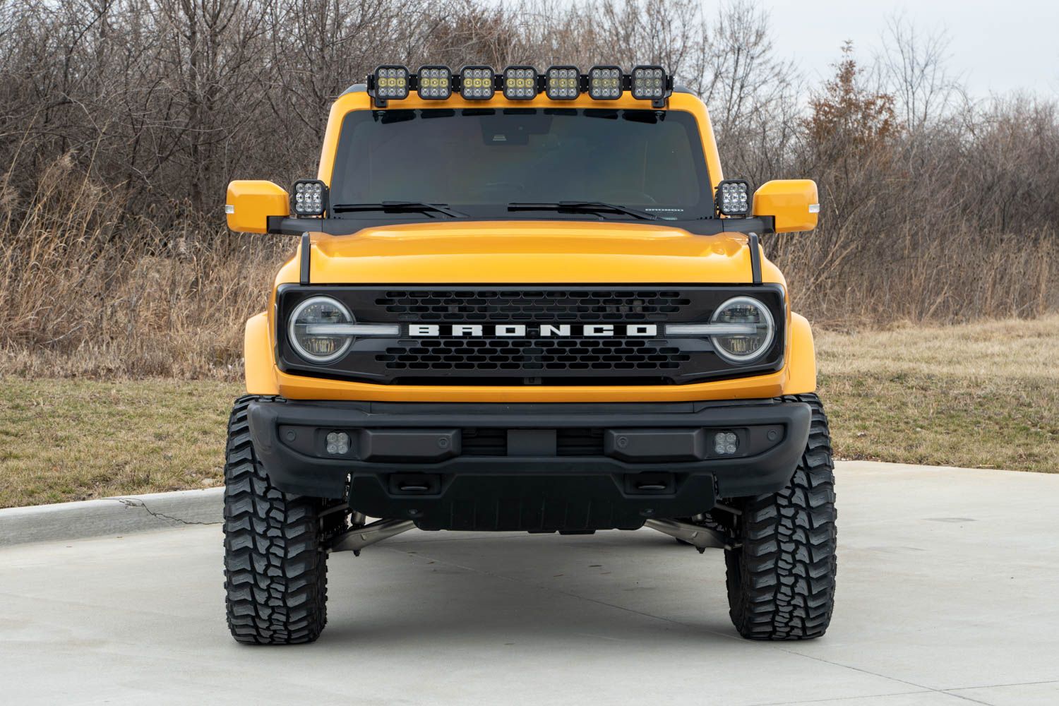 SS5 Windshield CrossLink Lightbar Kit for 2021-2025 Ford Bronco