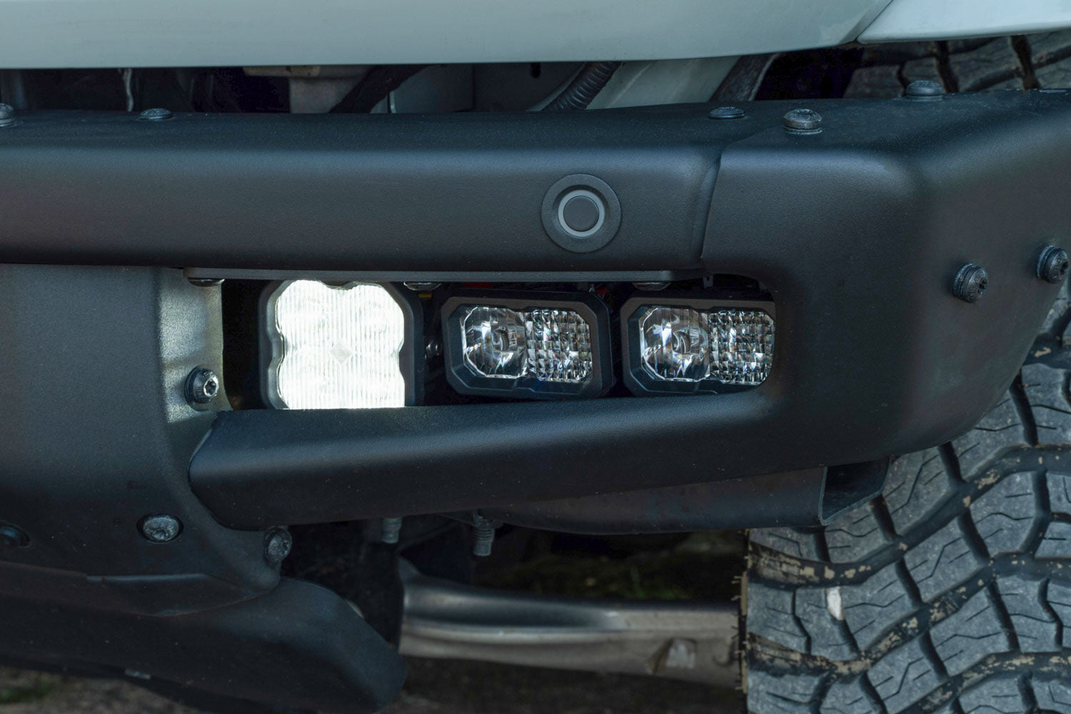 Fog Pocket Bracket Kit for 2021-2025 Ford Bronco (w/ Steel Bumper)