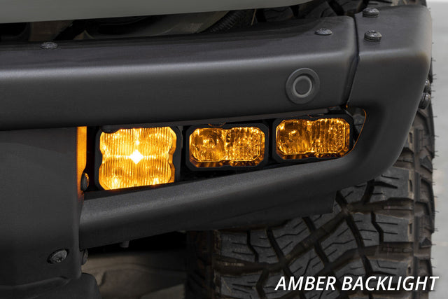 Fog Pocket Bracket Kit for 2021-2025 Ford Bronco (w/ Steel Bumper)
