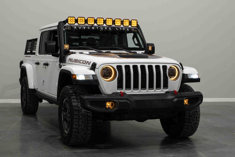 Kit de barre lumineuse LED pour pare-chocs Jeep Jl 2018-2022 Wrangler