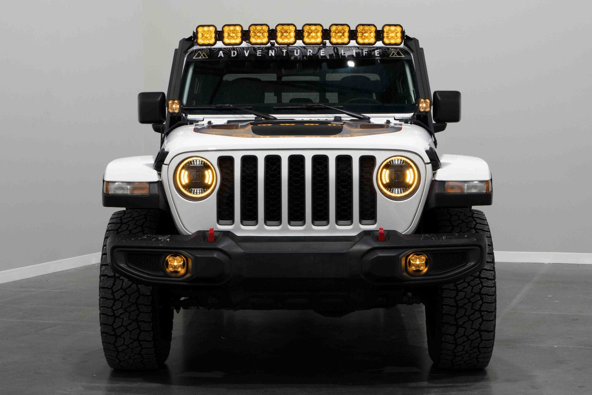 Phares LED Elite pour Jeep JL/JT Wrangler 2018-2023