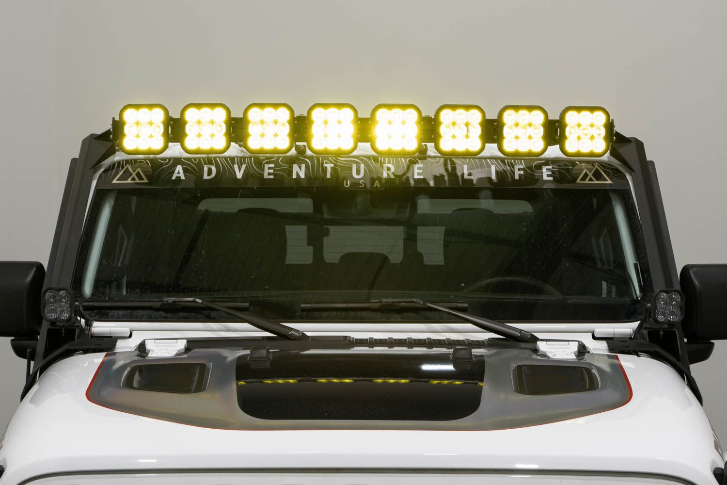 SS5 Windshield CrossLink Lightbar Kit for 2020-2025 Jeep Gladiator