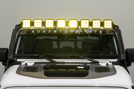 Kit de barre lumineuse LED pour pare-chocs Jeep Jl 2018-2022 Wrangler