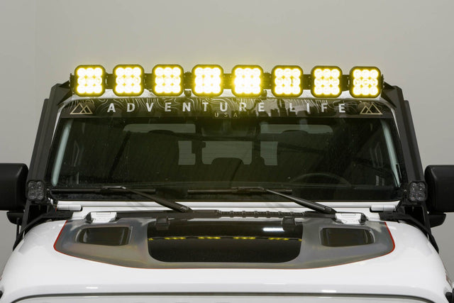 SS5 Windshield CrossLink Lightbar Kit for 2020-2025 Jeep Gladiator