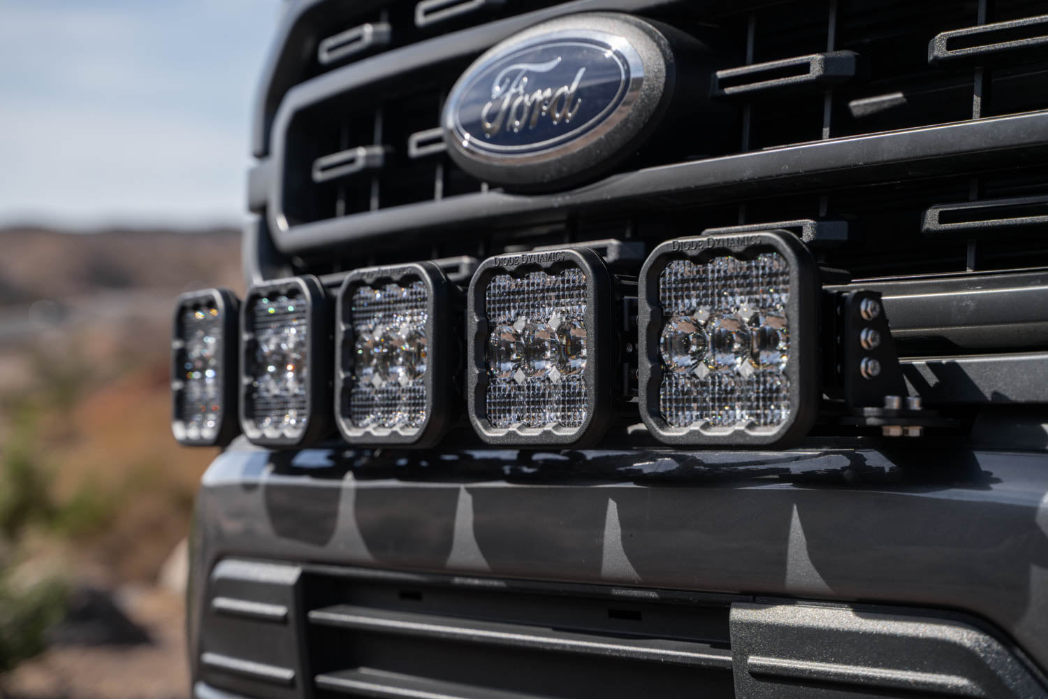 SS5 Grille Mount Bracket Kit for 2021-2023 Ford F-150