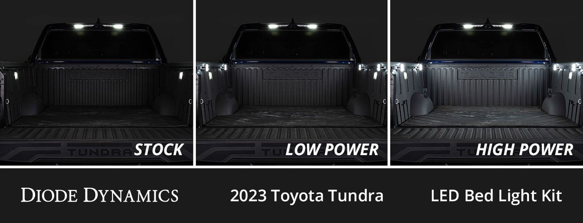 Stage Series LED Bed Light Kit for 2022-2026 Toyota Tundra