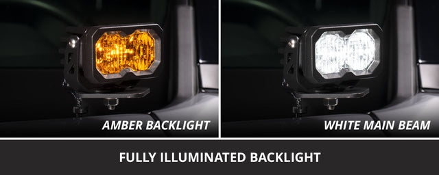 Stage Series Ditch Light Bracket Kit for 2019-2025 Toyota RAV4