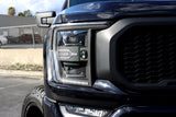 21-23 Ford F150 / 21-23 Ford F150 Raptor LUXX-Series LED Projector Headlights Alpha-Black