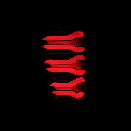 21-23 Ford F150/F150 Raptor LUXX-Series LED Tail Lights Black-Red