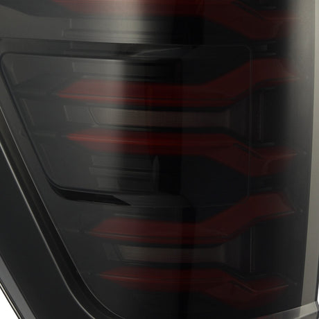 21-23 Ford F150/F150 Raptor LUXX-Series LED Tail Lights Black-Red
