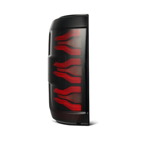 21-23 Ford F150/F150 Raptor LUXX-Series LED Tail Lights Black-Red