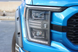 21-23 Ford F150 PRO-Series Halogen Projector Headlights Alpha-Black