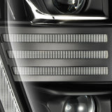 21-23 Ford F150 PRO-Series Halogen Projector Headlights Black