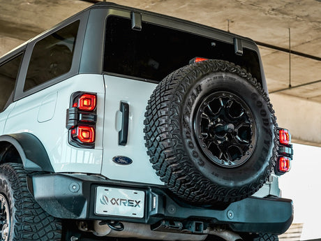 21-25 Ford Bronco NOVA-Series Prismatic LED Tail Lights Black