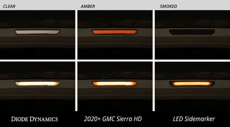 LED Sidemarkers for 2020-2023 GMC Sierra HD 2500/3500 (set)