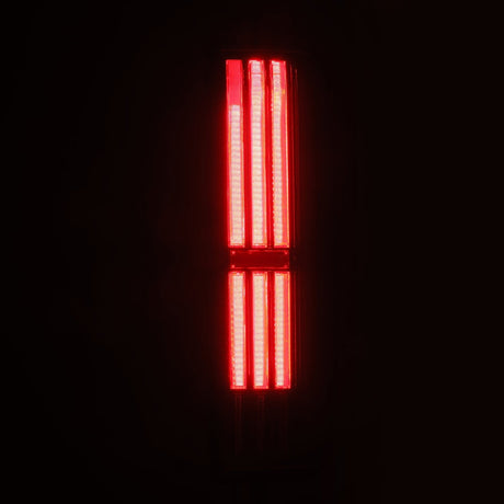22-25 Toyota Tundra NOVA-Series Prismatic LED Tail Lights Alpha-Black