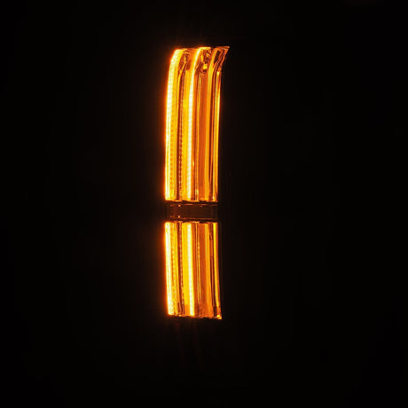 22-25 Toyota Tundra NOVA-Series Prismatic LED Tail Lights Black