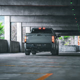 22-25 Toyota Tundra NOVA-Series Prismatic LED Tail Lights Black Red