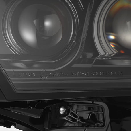 22-25 Toyota Tundra/Sequoia LUXX-Series LED Projector Headlights Alpha-Black