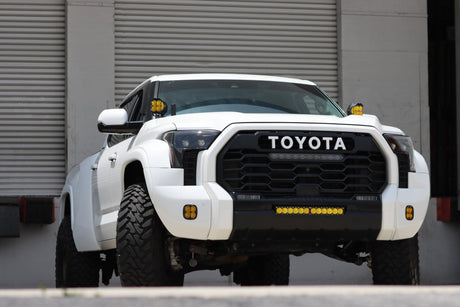 22-25 Toyota Tundra/Sequoia LUXX-Series LED Projector Headlights Alpha-Black