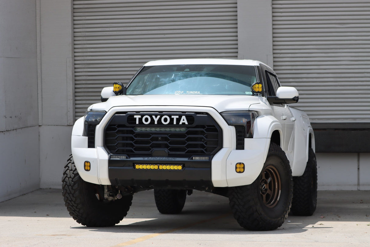 Phares projecteurs à LED noirs pour Toyota Tundra/Sequoia série LUXX 2022-2025