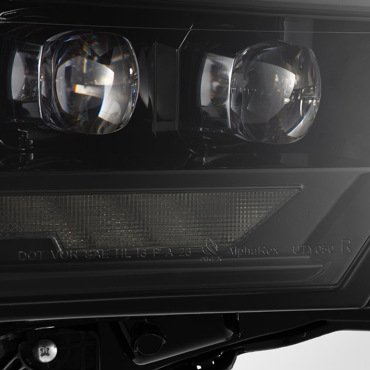 22-25 Toyota Tundra/Sequoia NOVA-Series LED Projector Headlights Alpha-Black